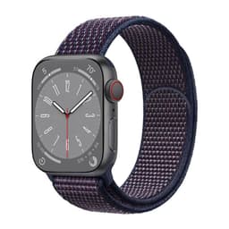 Nailon kellon renneke Apple Watch 9 (41mm) - Indigo