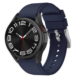 Silikon klockarmband No-Gap Samsung Galaxy Watch 6 Classic (43mm) - Bl