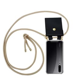 Huawei P30 Deksel med Halskjede (brun)