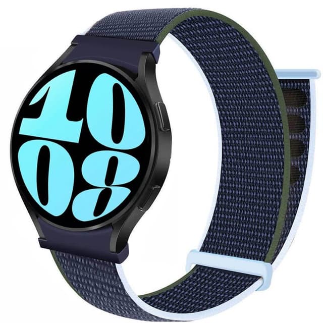 Nylon Armbånd  No-Gap Samsung Galaxy Watch 6 (40mm) - Abyss
