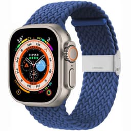 Punottu kellon renneke Apple Watch Ultra 2 (49mm) - Blue