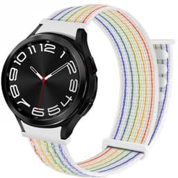 Nylon armbånd No-Gap Samsung Galaxy Watch 6 Classic (43mm) - Pride Ed