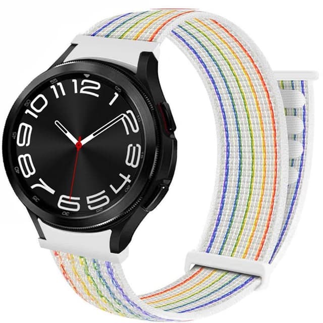 Nylon armbånd No-Gap Samsung Galaxy Watch 6 Classic (43mm) - Pride Ed