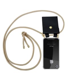iPhone 4 / 4S Etui Cover Kæde (Brun)