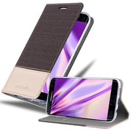 Samsung Galaxy S7 EDGE Plånboksfodral Skal (Grå)