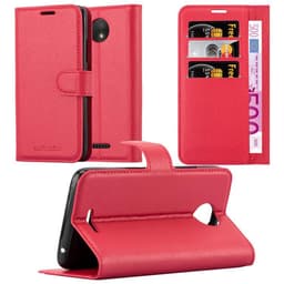 Motorola MOTO C lommebokdeksel etui (rød)