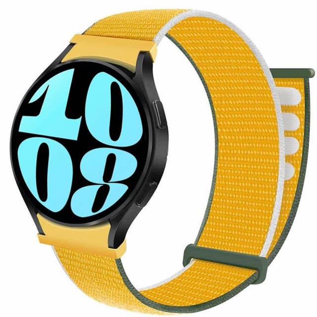 Nailon kellon renneke No-Gap Samsung Galaxy Watch 6 (40mm) - Sunflower