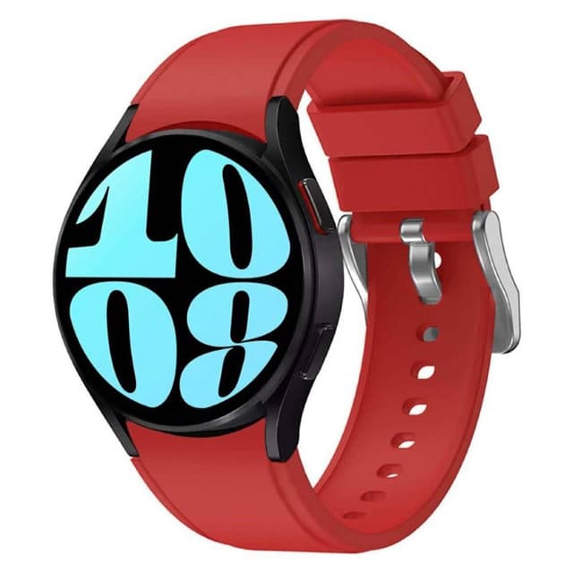Silikon klockarmband No-Gap Samsung Galaxy Watch 6 (40mm) - Röd