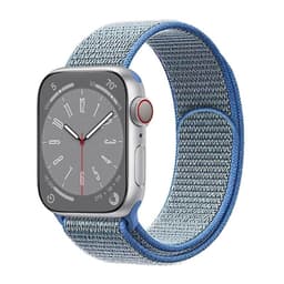 Nailon kellon renneke Apple Watch 9 (41mm) - Tahoe Blue