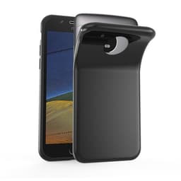 Motorola MOTO G5 Suojakuori Kotelo (Musta)