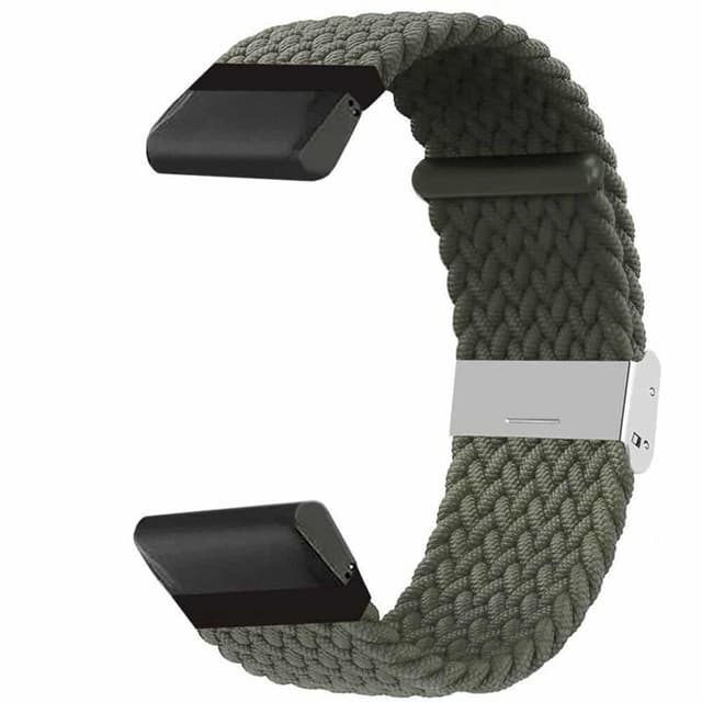 Flätat klockarmband Garmin MARQ Captain American Magic - Army