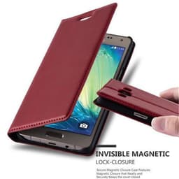 Samsung Galaxy A5 2015 lommebokdeksel case (rød)