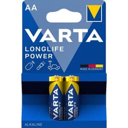Alkaline Batteri AA | 1.5 V DC | 2-Blisterkort