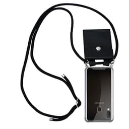 Samsung Galaxy A10e / A20e Etui Cover Kæde (Sort)
