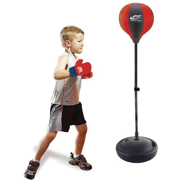 Boxboll 102cm med handskar för barn