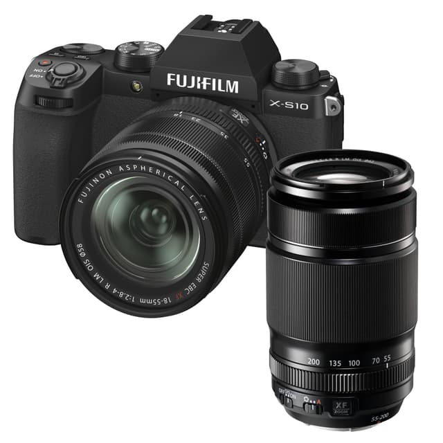 Fujifilm X-S10 Kit med XF 18-55 F2.8-4 - Elkjøp
