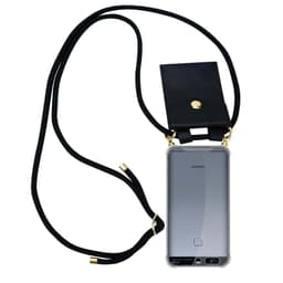 Huawei P9 Etui Cover Kæde (Sort)