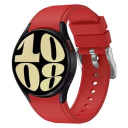 Silikon klockarmband No-Gap Samsung Galaxy Watch 6 (44mm) - Röd