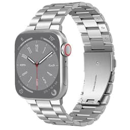 Urrem rustfrit stål Apple Watch 9 (41mm) - Sølv