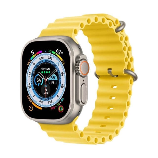 RIB klockarmband Apple Watch Ultra 2 (49mm) - Gul