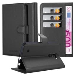 LG K10 2016 lommebokdeksel etui (svart)