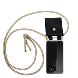 Samsung Galaxy J6 2018 Deksel med Halskjede (brun)