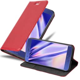 Xiaomi Mi 6 lommebokdeksel case (rød)