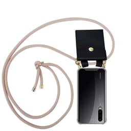 Huawei P30 Deksel med Halskjede (rosa)