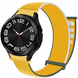 Nylon armbånd No-Gap Samsung Galaxy Watch 6 Classic (43mm) - Sunflowe