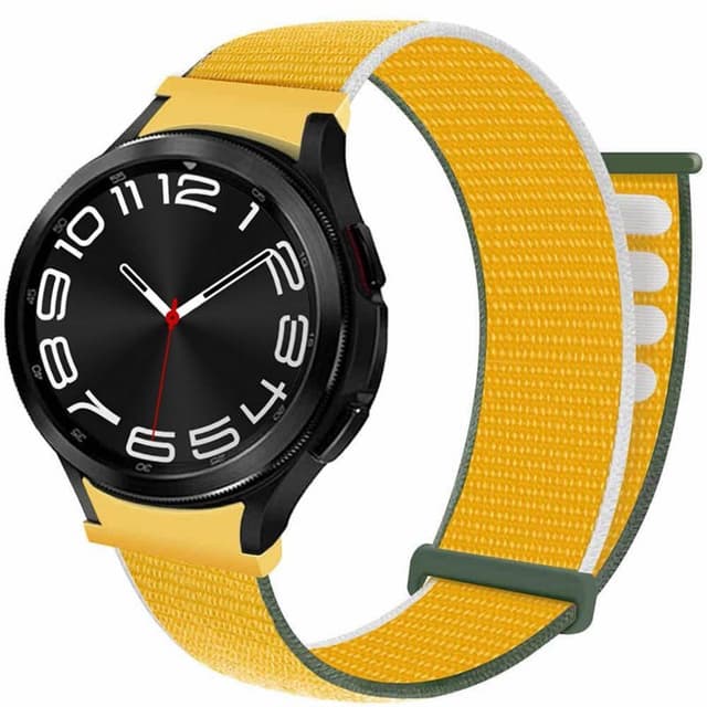 Nylon Armband No-Gap Samsung Galaxy Watch 6 Classic (43mm) - Sunflower