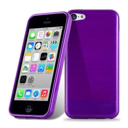 iPhone 5C silikondeksel cover (lilla)