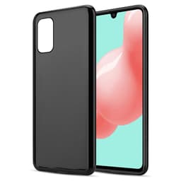 Samsung Galaxy A41 Cover TPU Etui (Sort)