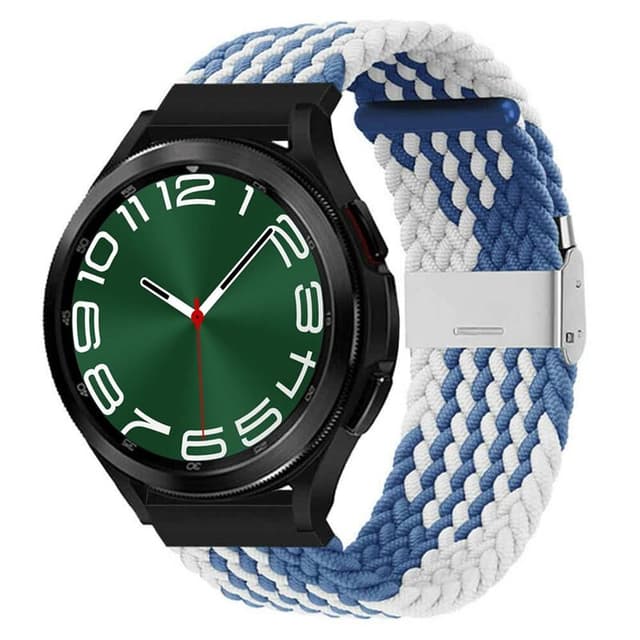 Flätat klockarmband Samsung Galaxy Watch 6 Classic (47mm) - Blåvit