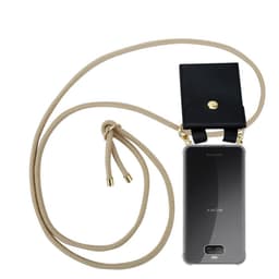 Sony Xperia 10 PLUS Deksel med Halskjede (brun)
