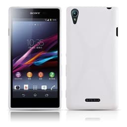 Sony Xperia T3 Skal Fodral Case (Vit)