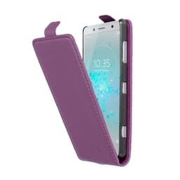 Sony Xperia XZ2 COMPACT Flipfodral Skal (Lila)