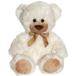Teddykompaniet Roger, creme, stor