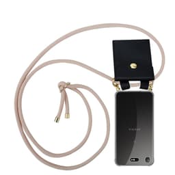 Sony Xperia XZ1 COMPACT Deksel med Halskjede (rosa)