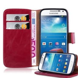 Samsung Galaxy S4 MINI Pungetui Cover Case (Rød)