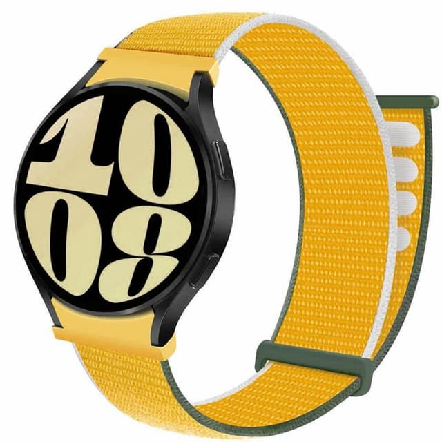 Nylon Armband No-Gap Samsung Galaxy Watch 6 (44mm) - Sunflower
