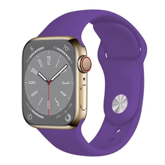 Sport kellon renneke Apple Watch 9 (45mm) - Violetti