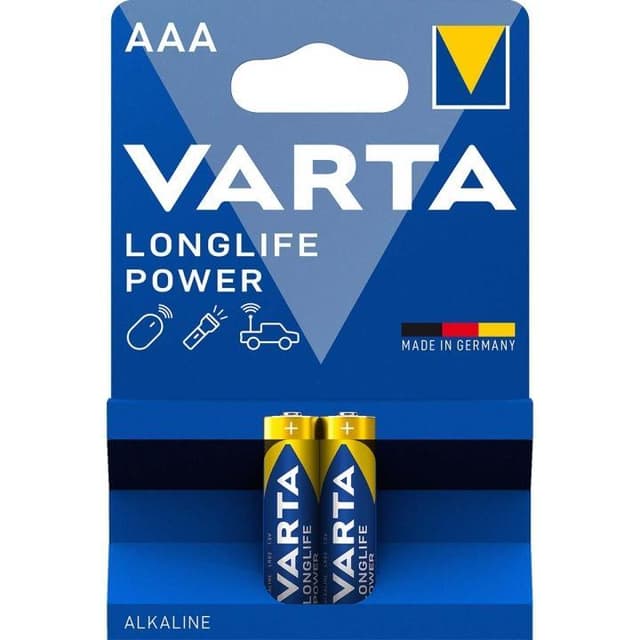 Alkaline Batteri AAA | 1.5 V DC | 2-Blisterkort