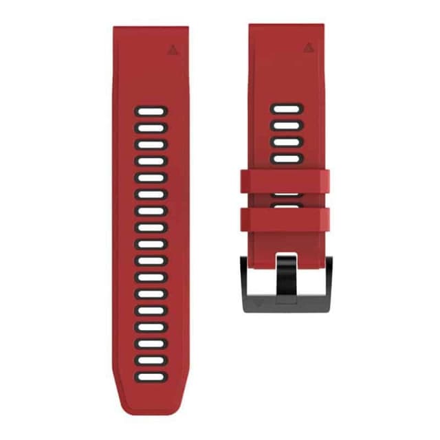 Twin sport urrem Garmin Tactix 7 Pro - Rød/sort