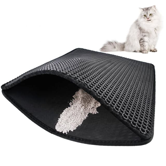 Katter Loo Matta 65x75x1.3cm Vattentät Kattströmsmatta