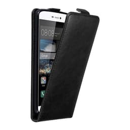 Huawei P8 deksel flip cover (svart)