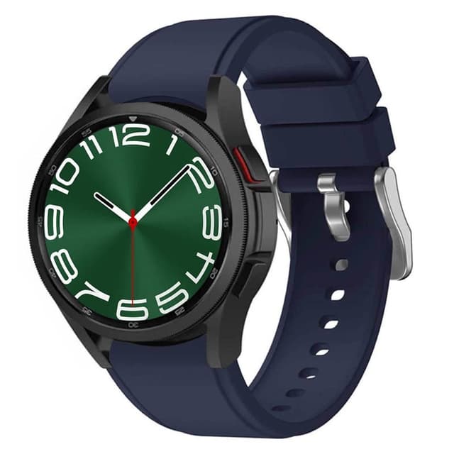 Silikon armbånd No-Gap Samsung Galaxy Watch 6 Classic (43mm) - Blå
