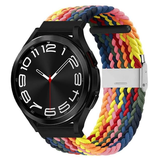 Flätat klockarmband Samsung Galaxy Watch 6 Classic (43mm) - Rainbow