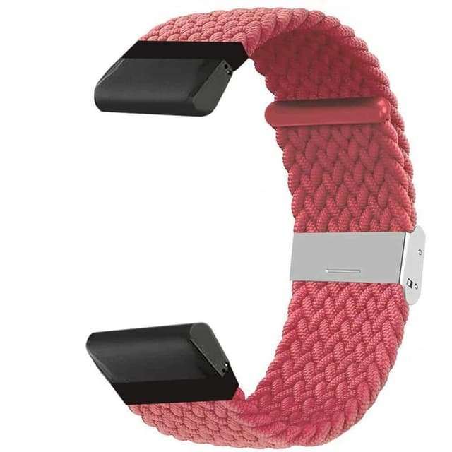 Flettet Urrem Garmin Epix Pro (47mm) - Red