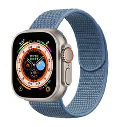 Nailon kellon renneke Apple Watch Ultra 2 (49mm) - Cape cod blue