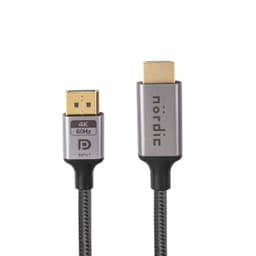NÖRDIC 50 cm skjermport til HDMI 4K60Hz Dynamic HDR 18 Gbps